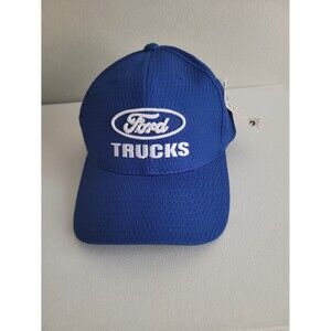 Vintage Ford Trucks Logo Blue Hat New